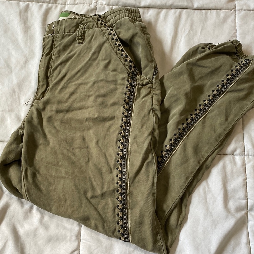 Anthropologie Linen Pants